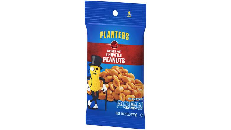Order Planters Hot Chipotle Peanuts food online from Shell Rock Spring store, Bel Air on bringmethat.com