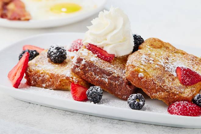 Order Lemon Pound Cake French Toast food online from Another Broken Egg store, West Chester on bringmethat.com