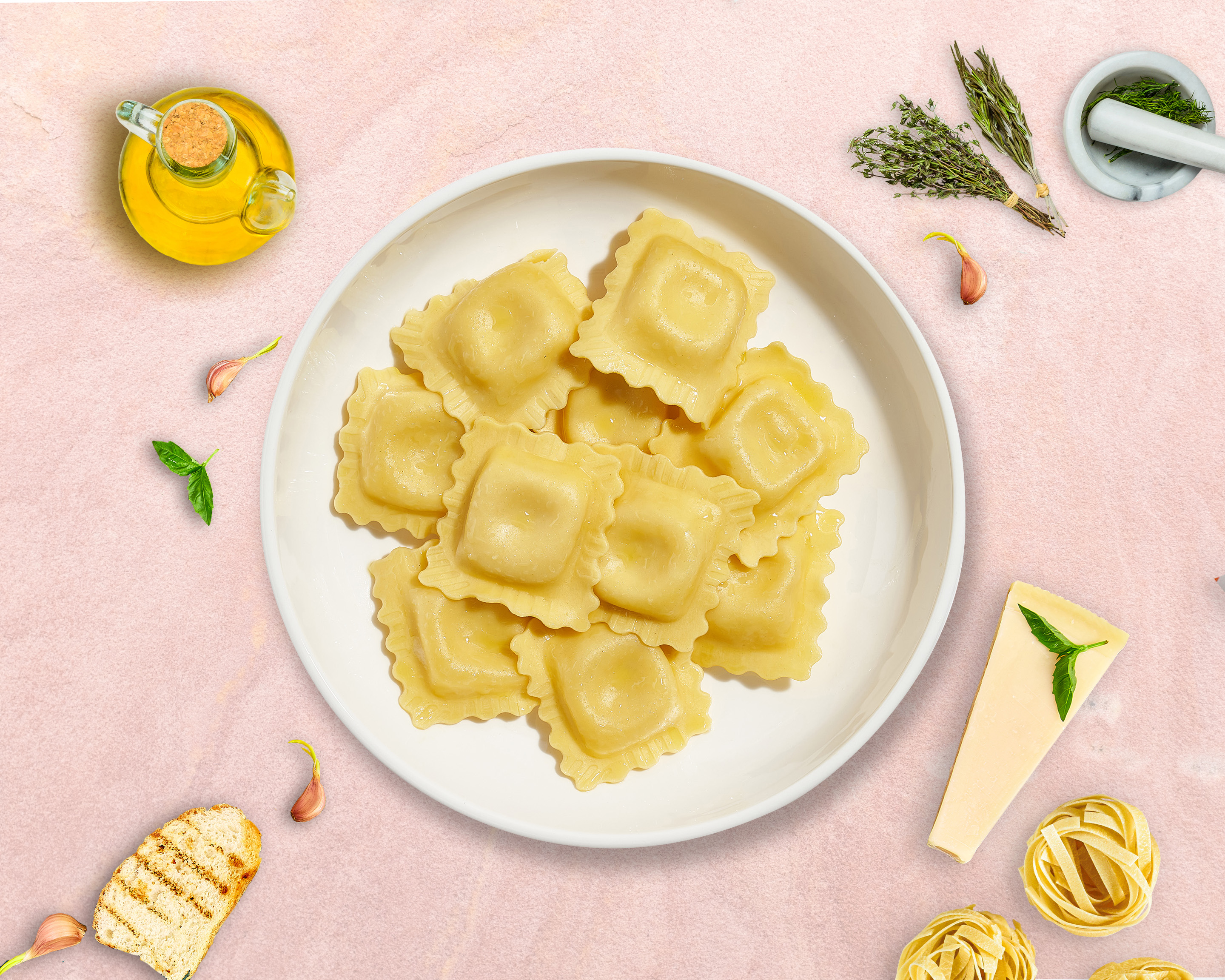 Order Cheese Ravioli Virtuoso food online from Fine Time Pasta store, Briarcliff Manor on bringmethat.com