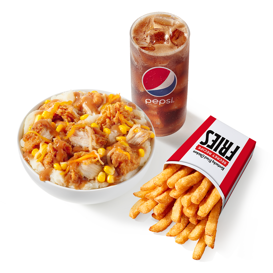 Order Famous Bowl Meal food online from Kfc store, Grand Rapids on bringmethat.com