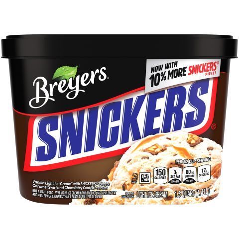 Order Breyers Snickers Caramel 48oz food online from 7-Eleven store, Fayetteville on bringmethat.com