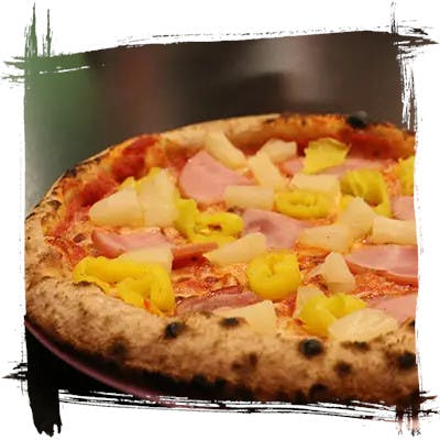 Order Hawaiian Fire Pizza - 10'' food online from 1000 Degrees Pizza Salad Wings store, Cleveland on bringmethat.com