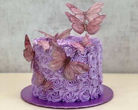 Order You Give Me Butterflies Cake For Any Occasion food online from Lb Cake Stop store, Baldwin Park on bringmethat.com