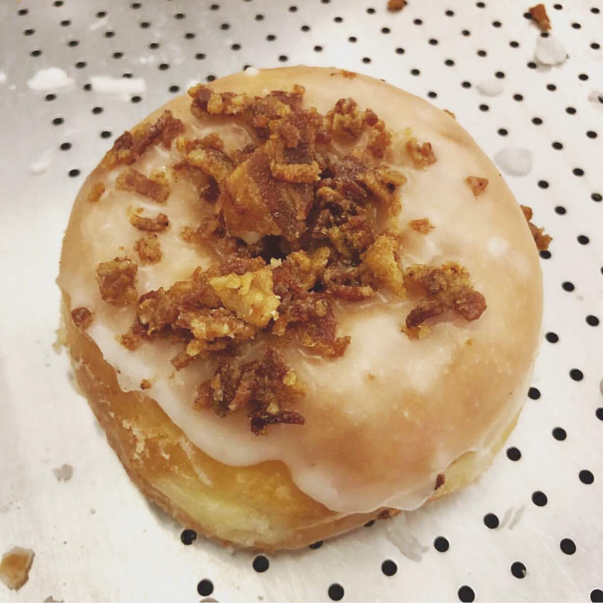 Order Glaze Bacon Donut food online from Ontario Donuts store, Ontario on bringmethat.com