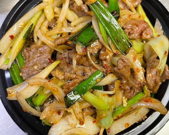 Order Gluten Free Spicy Mongolian Beef  food online from Asian wok cafe store, Alexandria on bringmethat.com