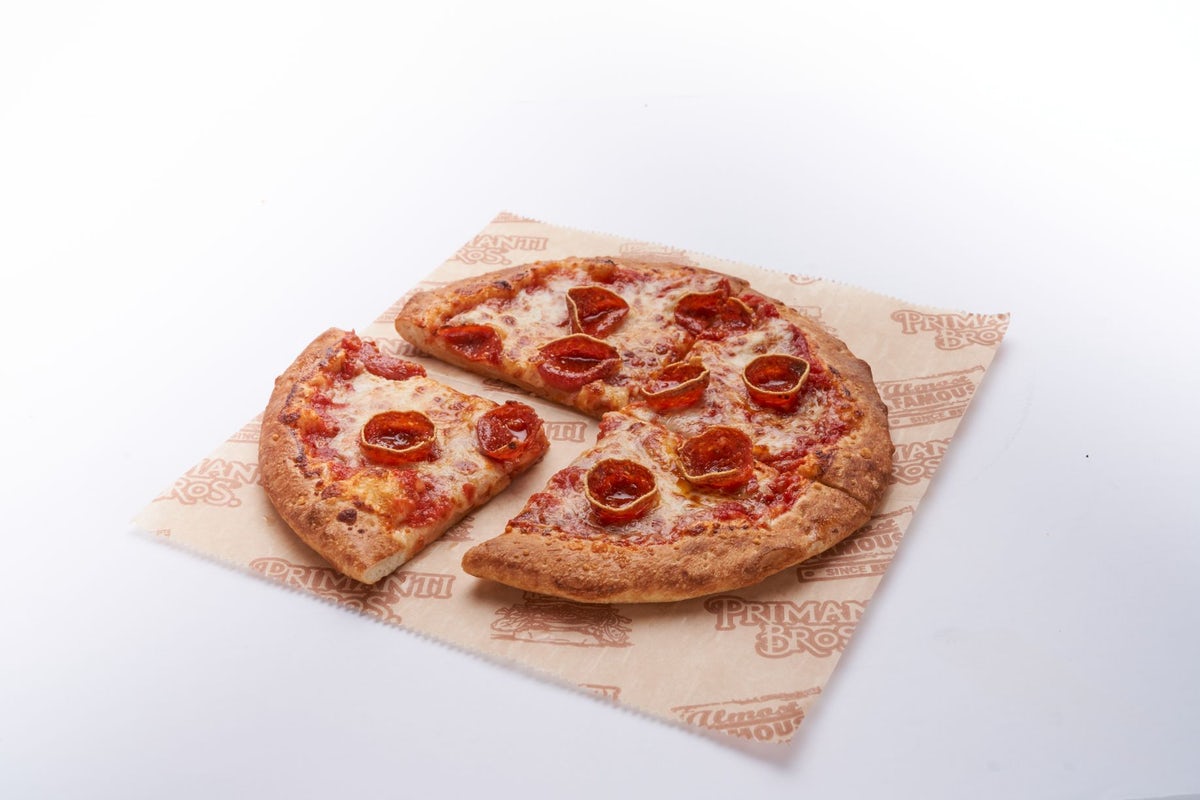 Order 9" Personal Pizza food online from Primanti Bros store, Erie on bringmethat.com
