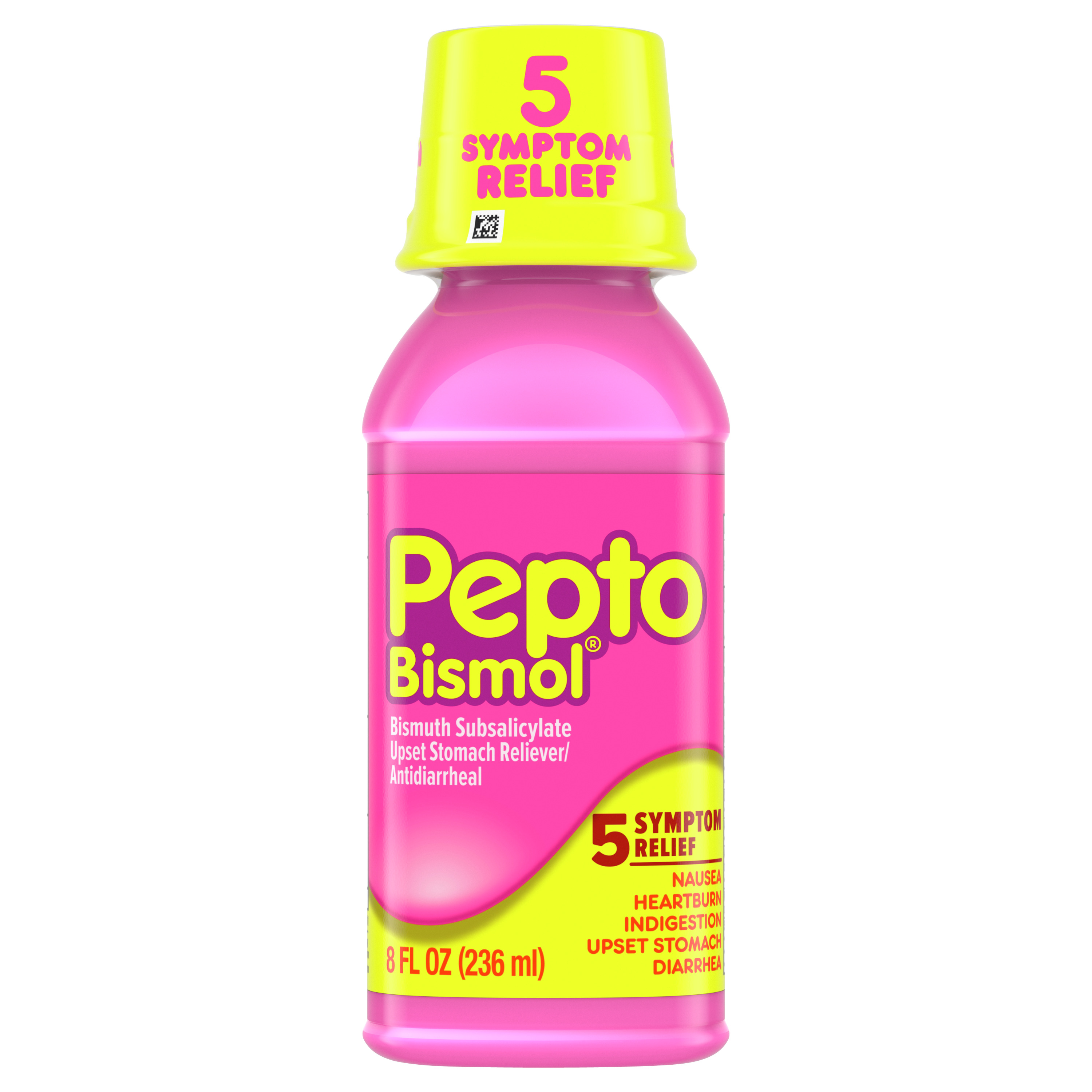 Order Pepto Bismol Upset Stomach Reliever/Antidiarrheal, Original - 8 fl oz food online from Rite Aid store, MILLER PLACE on bringmethat.com
