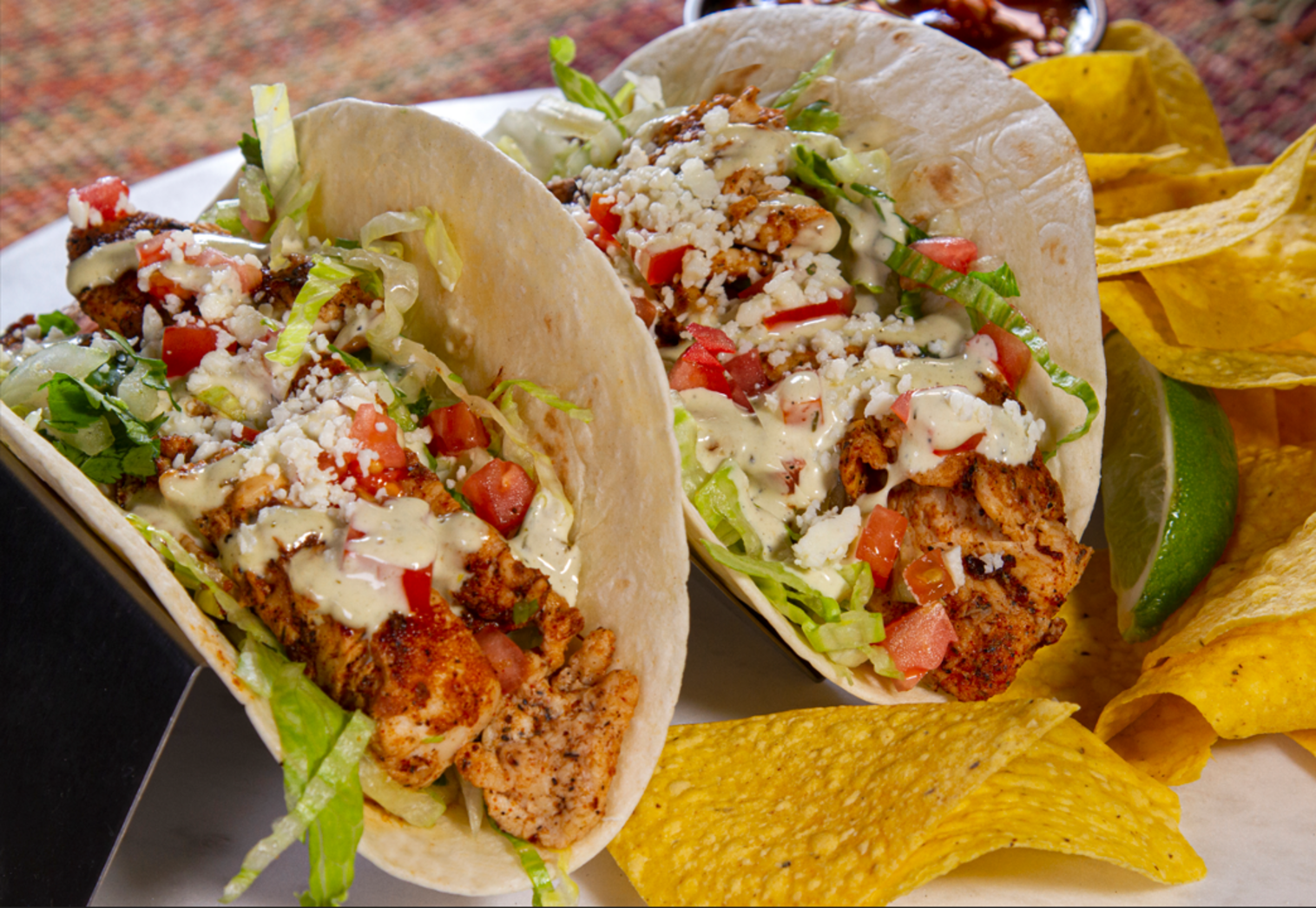 Order Chicken Street Tacos food online from Beef O'Brady's store, The Villages on bringmethat.com