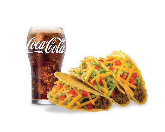 Order Three Texas T Brand Tacos® Combo food online from Dairy Queen store, San Antonio on bringmethat.com