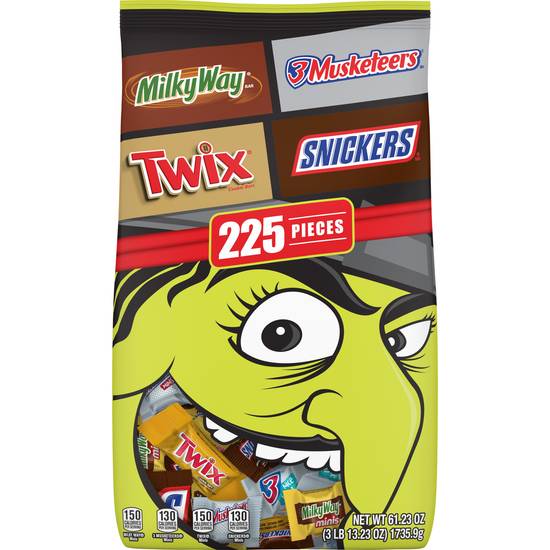 Order Mars Chocolate Halloween Candy Minis, Variety Mix - 225 ct food online from Rite Aid store, NEWARK on bringmethat.com