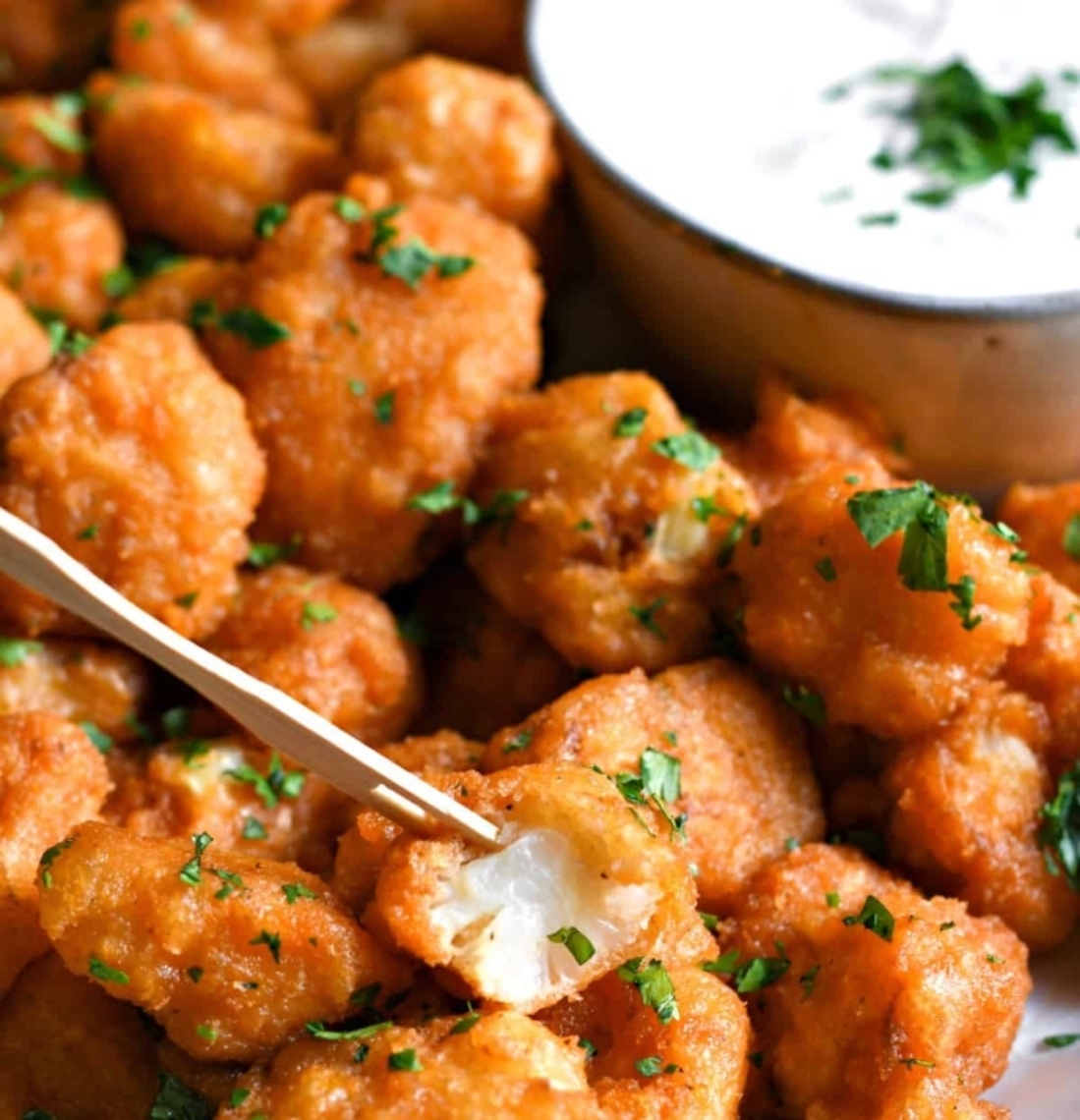Order Buffalo Cauliflower food online from The Pizza Cutters store, Syracuse on bringmethat.com