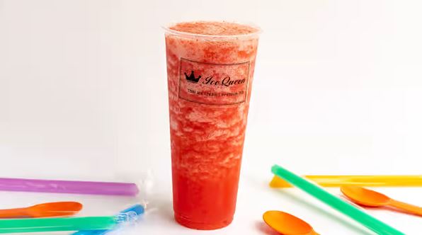 Order Strawberry Smoothie Tea food online from Ice Queen store, Houston on bringmethat.com