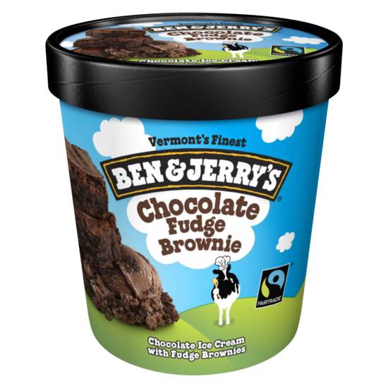 Order Ben & Jerry's Chocolate Fudge Brownie Ice Cream 16oz food online from The Ice Cream Shop store, Denver on bringmethat.com