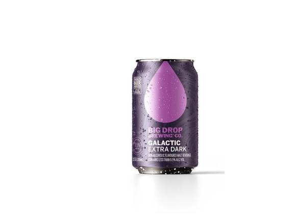 Order Big Drop Brewing Galactic Extra Dark Non Alcoholic Stout - 6x 12oz Cans food online from Garfield's Beverage Warehouse store, Chicago on bringmethat.com