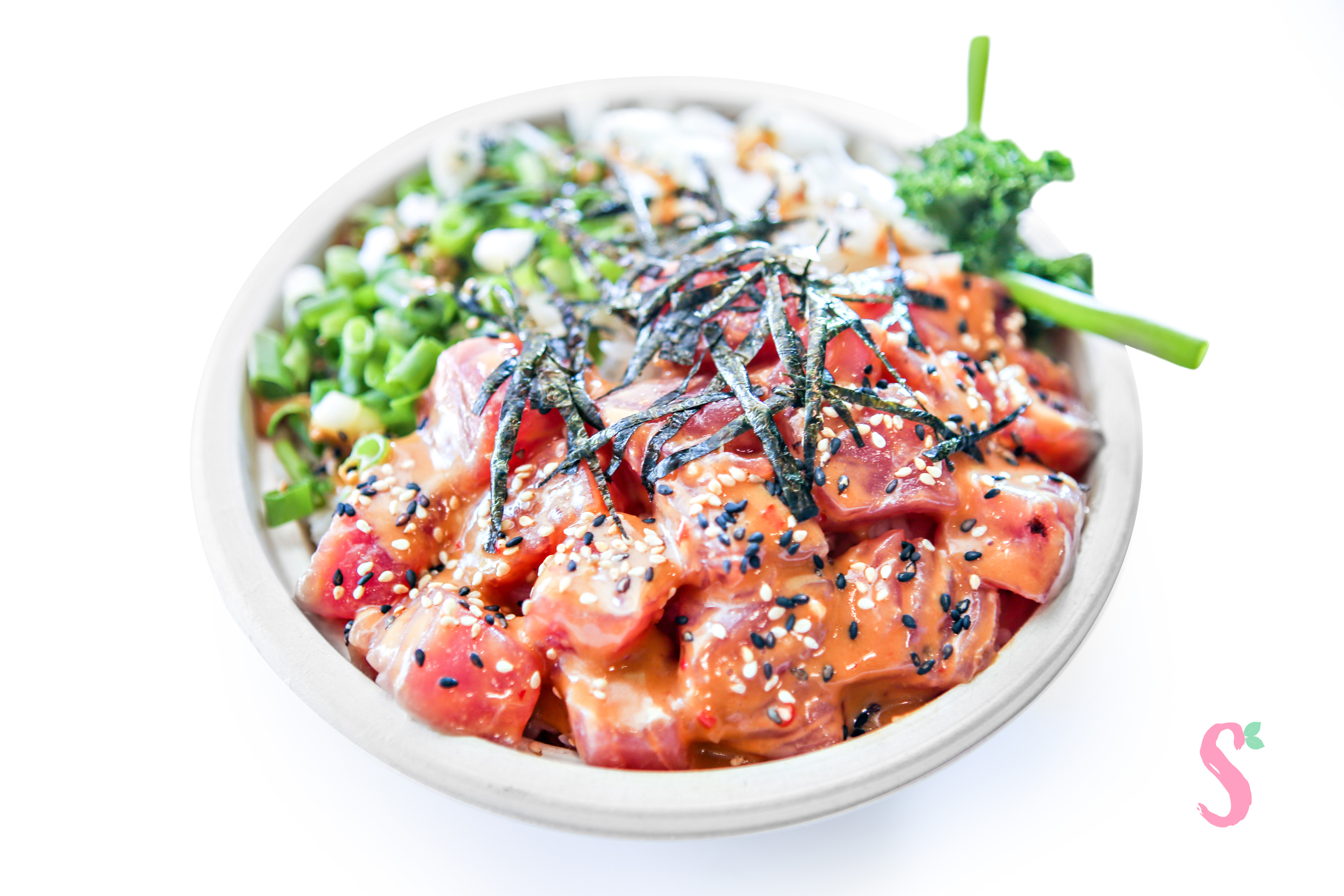 Order Sweet Tuna Poke Bowl food online from Sweetberry Bowls store, Holly Springs on bringmethat.com