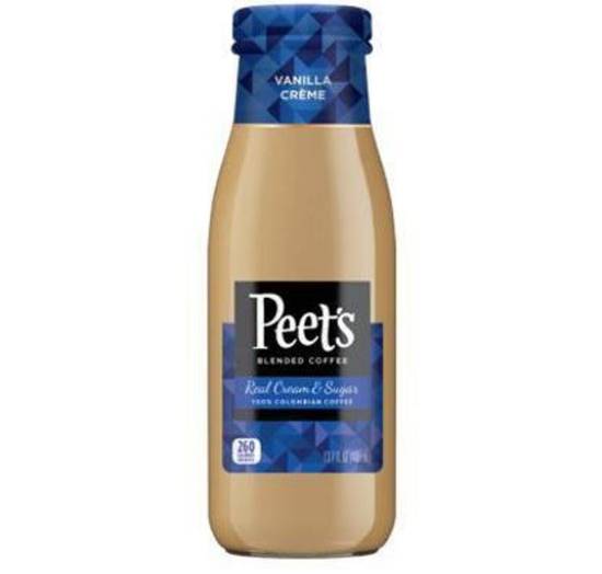 Order Peet's Blended Coffee - Vanilla Creme food online from IV Deli Mart store, Goleta on bringmethat.com