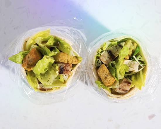 Order Chicken Caesar Wrap food online from Mission Organic Juice store, San Francisco on bringmethat.com