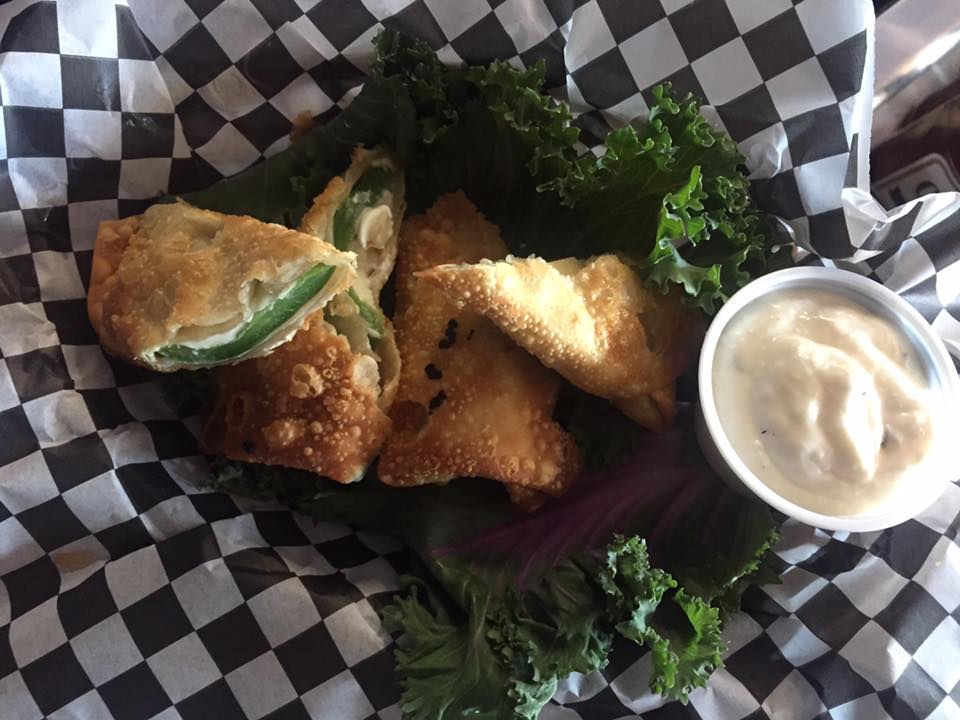 Order Jalapeno Popper Filled Eggroll food online from Breakaway Cafe And Spirits store, Meridian on bringmethat.com