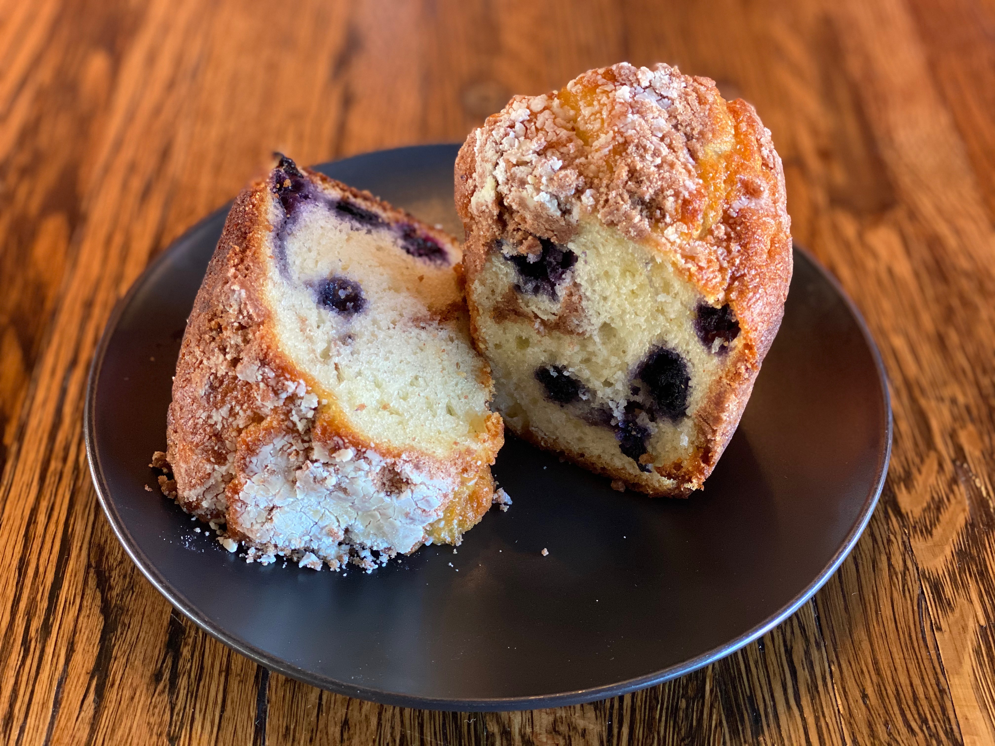 Order Blueberry Cinnamon Coffee Cake food online from Launch store, Golden on bringmethat.com