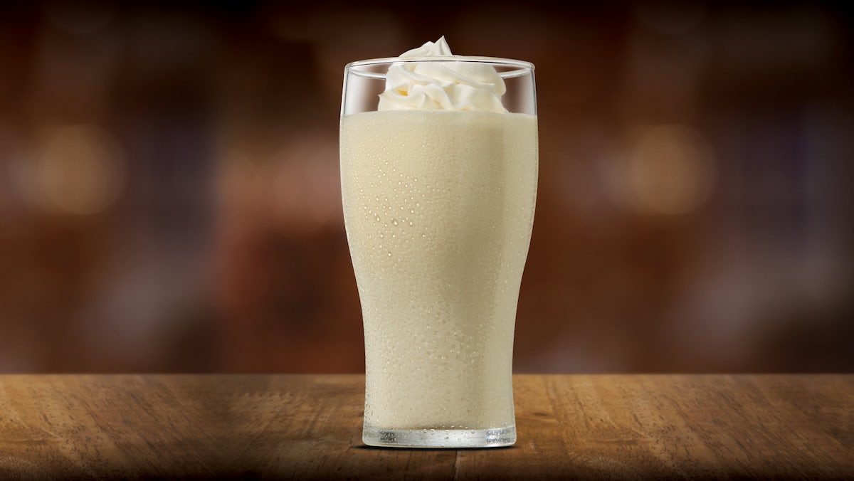 Order Vanilla Milkshake food online from Nathan's Famous store, Yonkers on bringmethat.com
