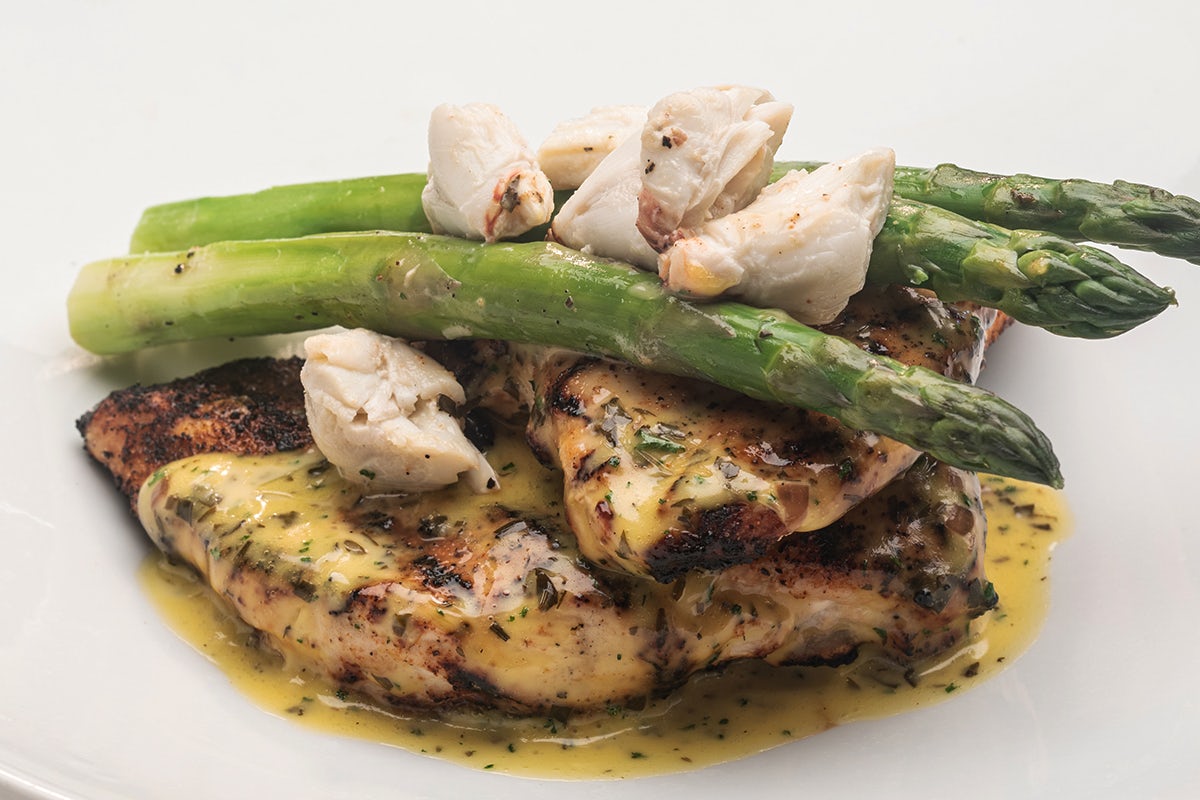 Order Chicken Oscar food online from Perry Steakhouse & Grille store, Oak Brook on bringmethat.com