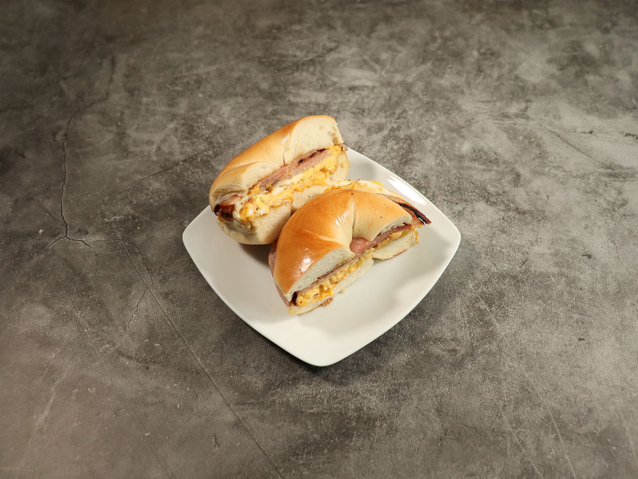 Order Pork Roll, Egg and Cheese Sandwich food online from Pop's Bagel and Deli store, Asbury Park on bringmethat.com