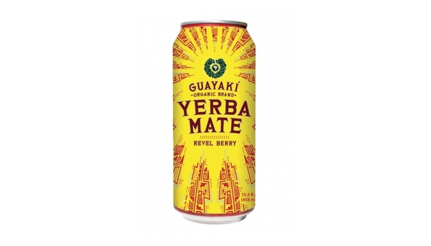 Order Guayaki Yerba Mate Revel Berry 15.5oz Can food online from Dimension Liquor store, Lake Forest on bringmethat.com