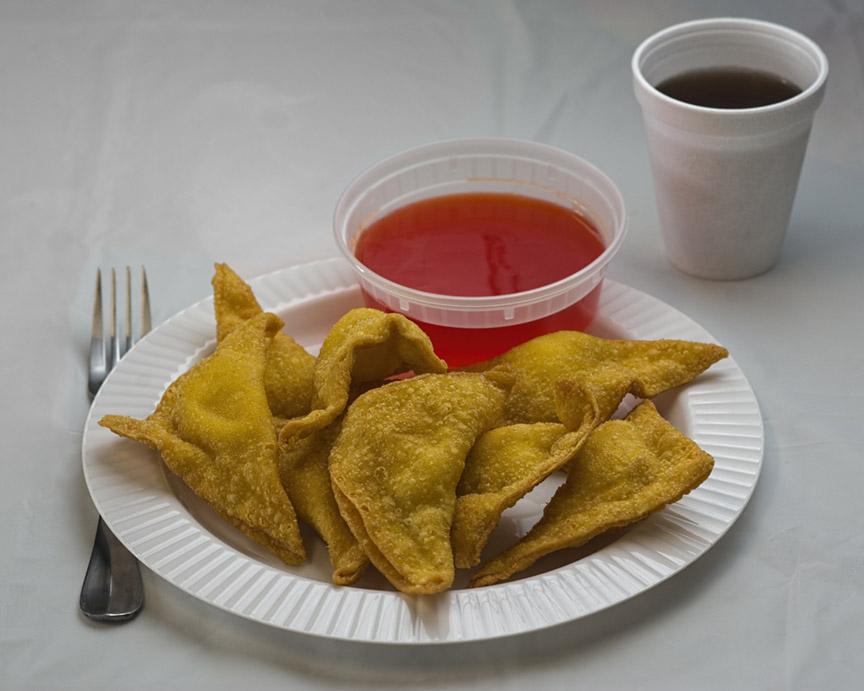 Order 9. Fried Cheese Wonton food online from New East Chinese store, Hackensack on bringmethat.com