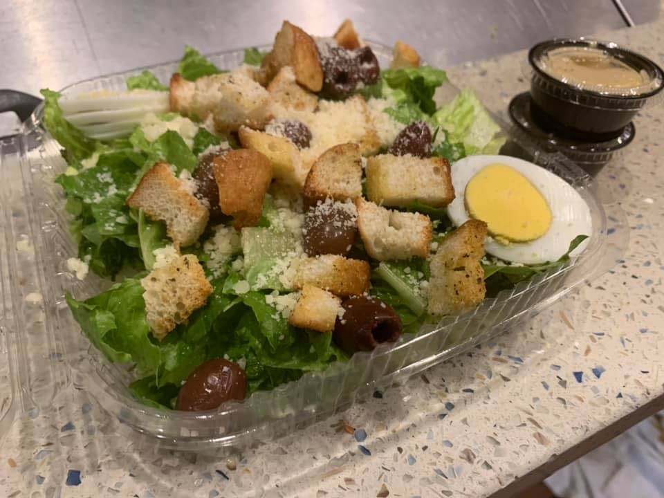 Order Classic Caesar Salad - Salad food online from Evo Brick Oven Pizza store, Philadelphia on bringmethat.com