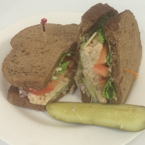 Order Albacore Tuna Salad Sandwich food online from Bagelworks Cafe store, Los Angeles on bringmethat.com