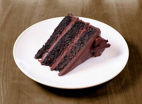 Order Ultimate Chocolate Cake Slice food online from The Wildflower Bread Company store, Chandler on bringmethat.com