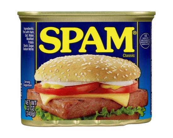 Order Hormel Spam Classic 12oz can food online from Rocket store, Cameron Park on bringmethat.com