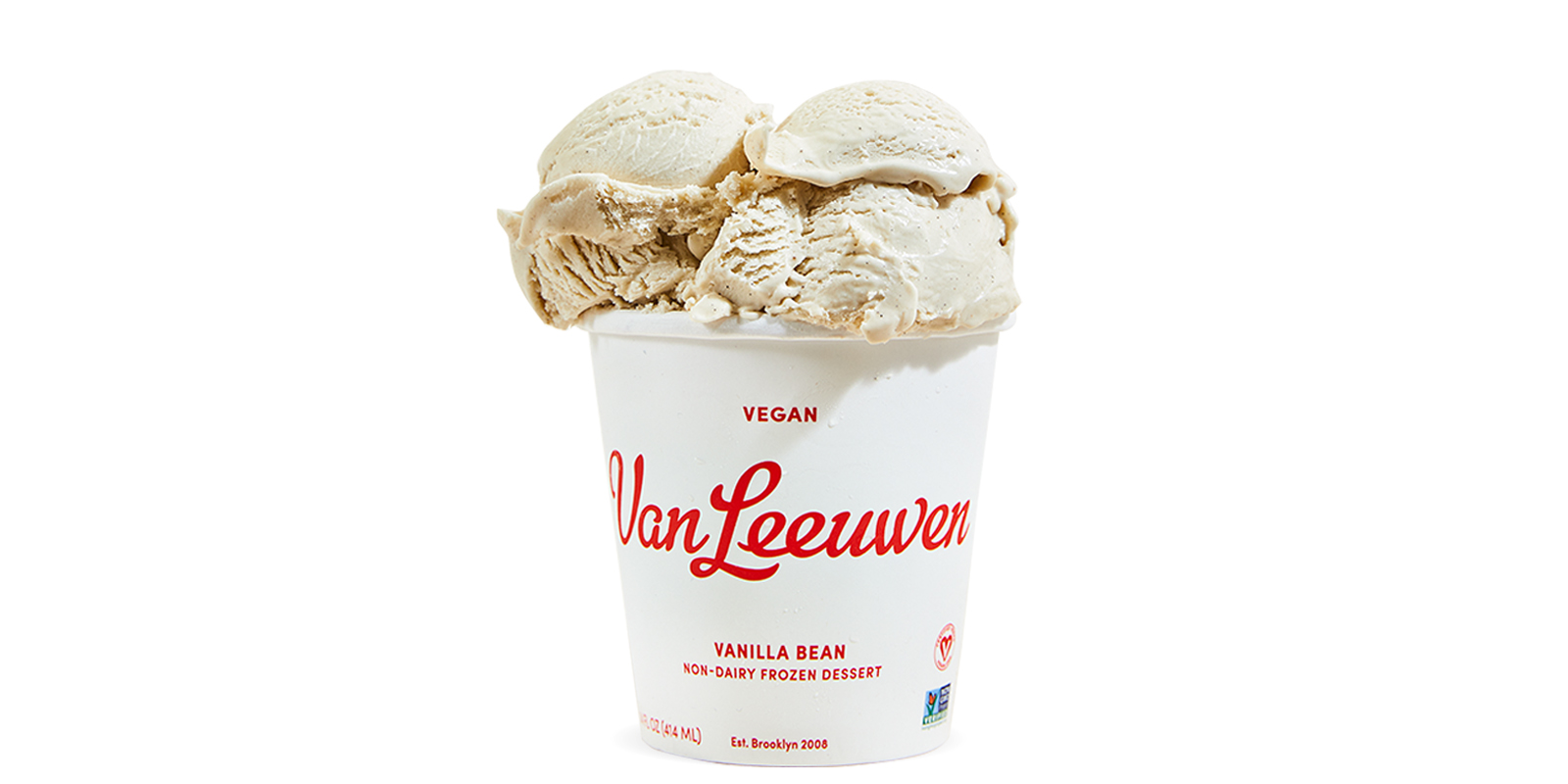 Order Vegan Vanilla Bean food online from Van Leeuwen Ice Cream store, Houston on bringmethat.com