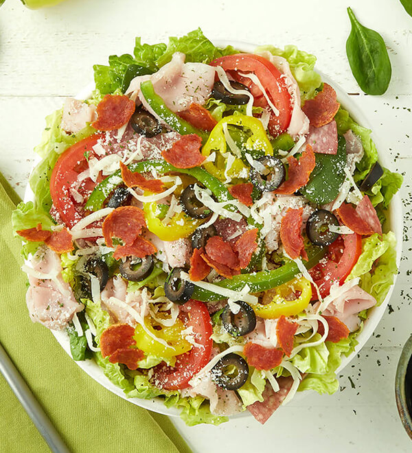 Order Italian Chef Salad Party (Feeds 8-10 people) food online from Donatos Pizza store, Bowling Green on bringmethat.com