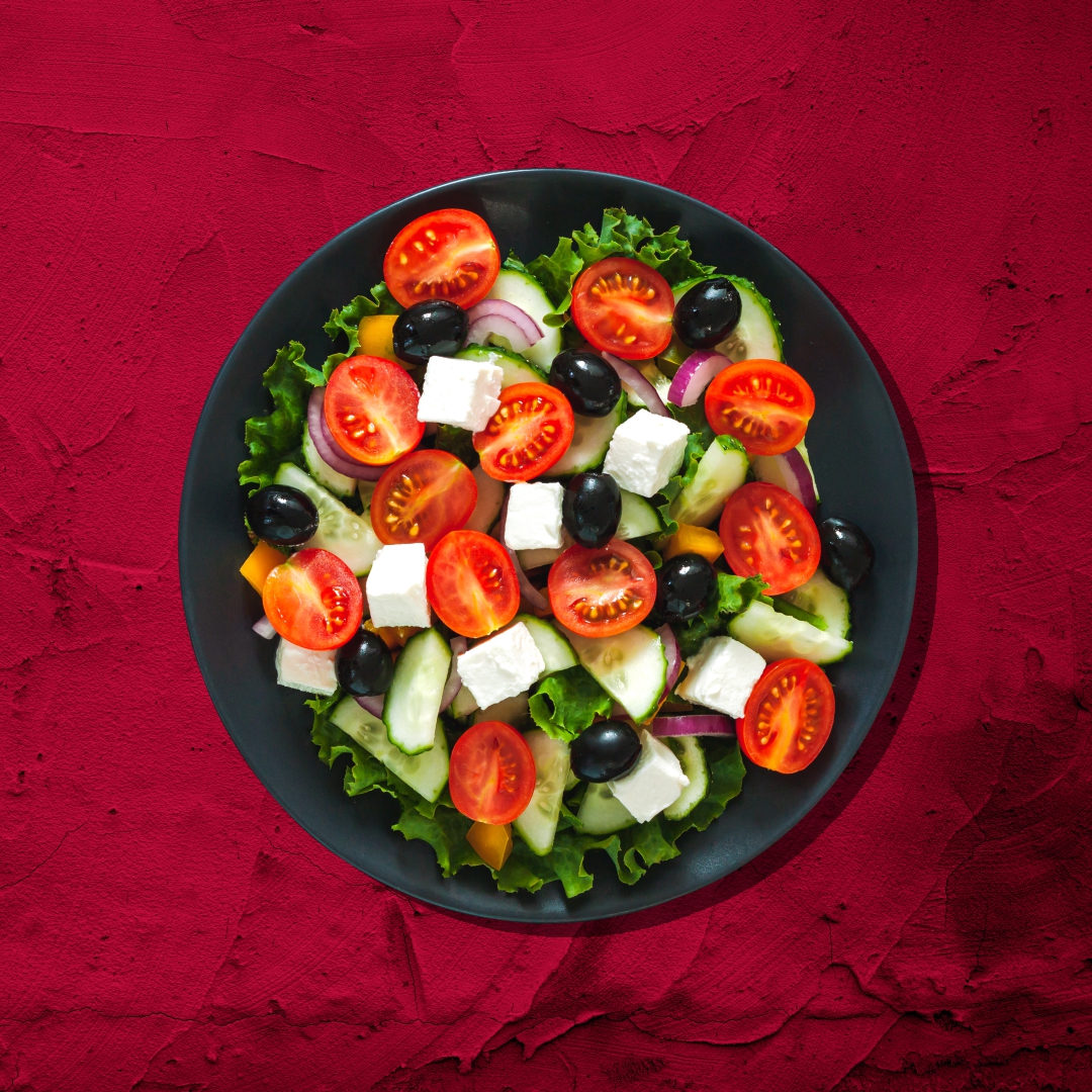 Order Greek Salad Getaway food online from Wraps & Apps store, Boston on bringmethat.com