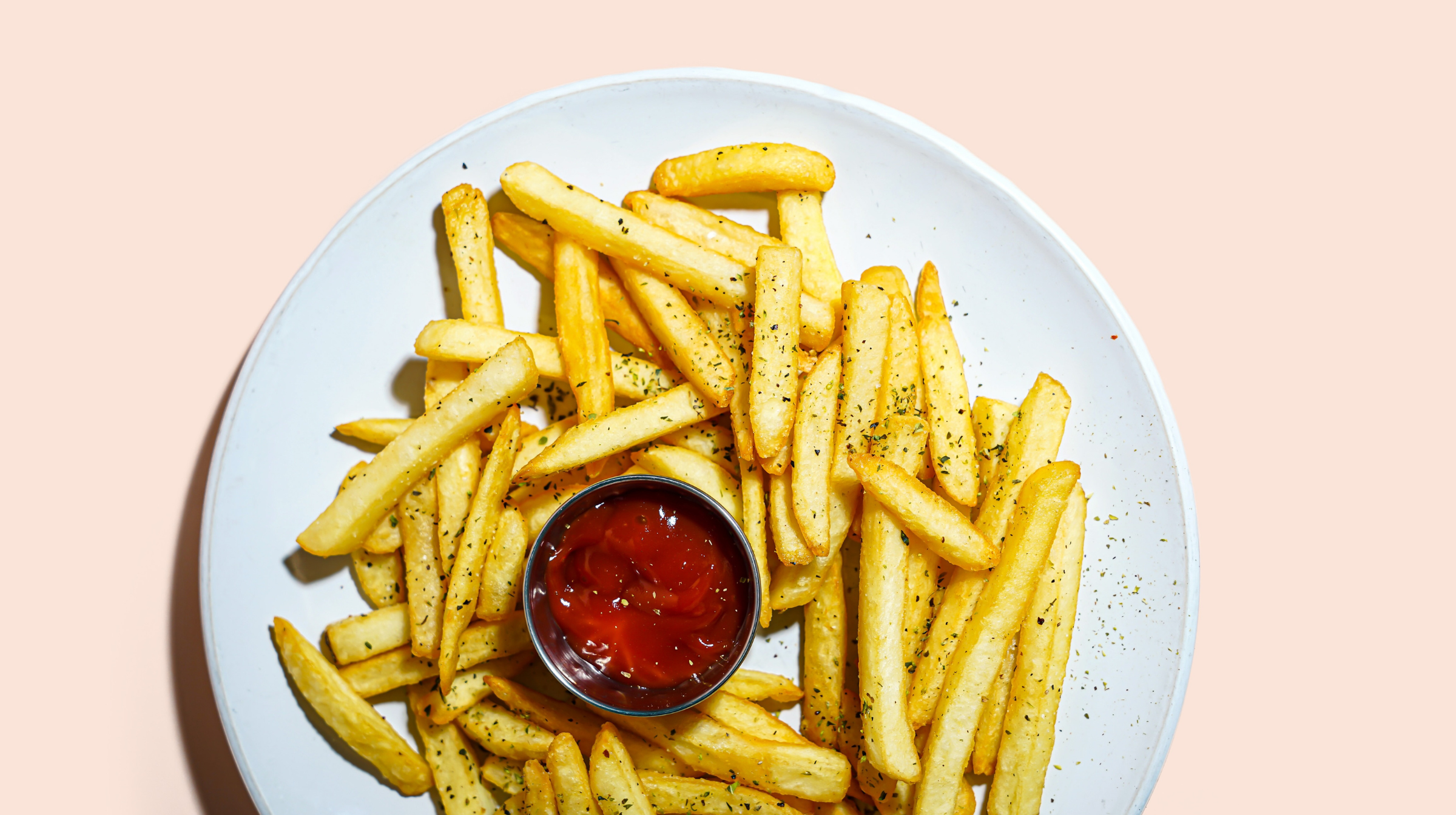 Order French Fries food online from Oasis Cafe store, Flushing on bringmethat.com