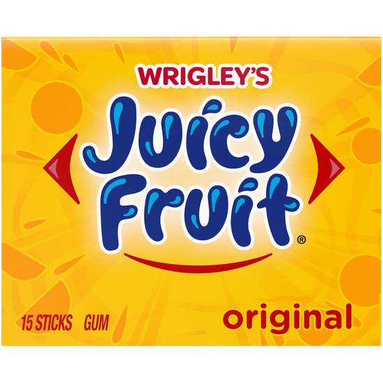 Order Juicy Fruit Original Chewing Gum (15 ct) food online from Rite Aid store, Yamhill County on bringmethat.com