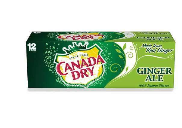 Order Canada Dry Ginger Ale, 12 Fl Oz Cans, 12 Pack food online from Windy City Liquor Market store, El Cajon on bringmethat.com