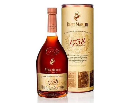 Order Remy Martin 1738, 750mL cognac (40.0% ABV) food online from House Of Wine store, New Rochelle on bringmethat.com