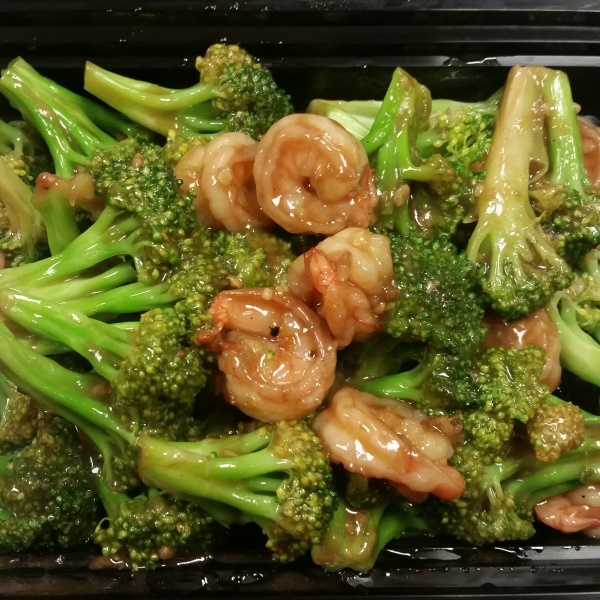 Order Prawns with Broccoli Entree food online from Hong Kong Delights store, Oakland on bringmethat.com