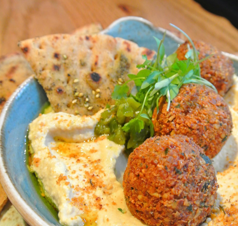 Order Green Chickpea Falafel food online from Dalton's Bar & Grill store, New York on bringmethat.com