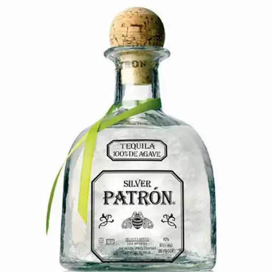 Order Patron Silver, 375mL tequila (40.0% ABV) food online from Mimi Liquor store, Joliet on bringmethat.com