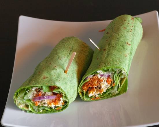 Order Crispy Buffalo Chicken Wrap food online from Wings Empire store, San Diego on bringmethat.com