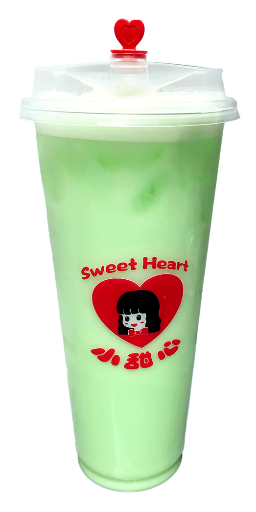 Order Green Honeydew Milk Tea food online from Sweet Heart store, Belmont on bringmethat.com