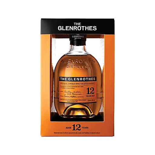Order Glenrothes 12 Yr Single Malt Scotch (750 ML) 123782 food online from BevMo! store, Citrus Heights on bringmethat.com
