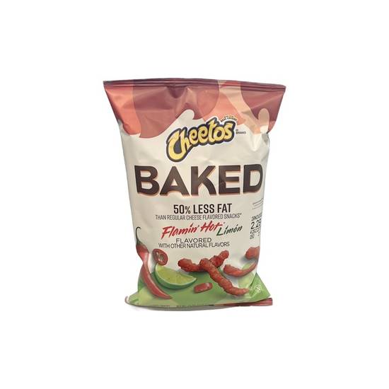 Order CHEETOS BAKED FLAMIN' HOT LIMON food online from TKB Bakery & Deli store, Indio on bringmethat.com
