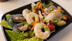 Order Y-3. Seafood Salad food online from Thai Smile store, Hamden on bringmethat.com