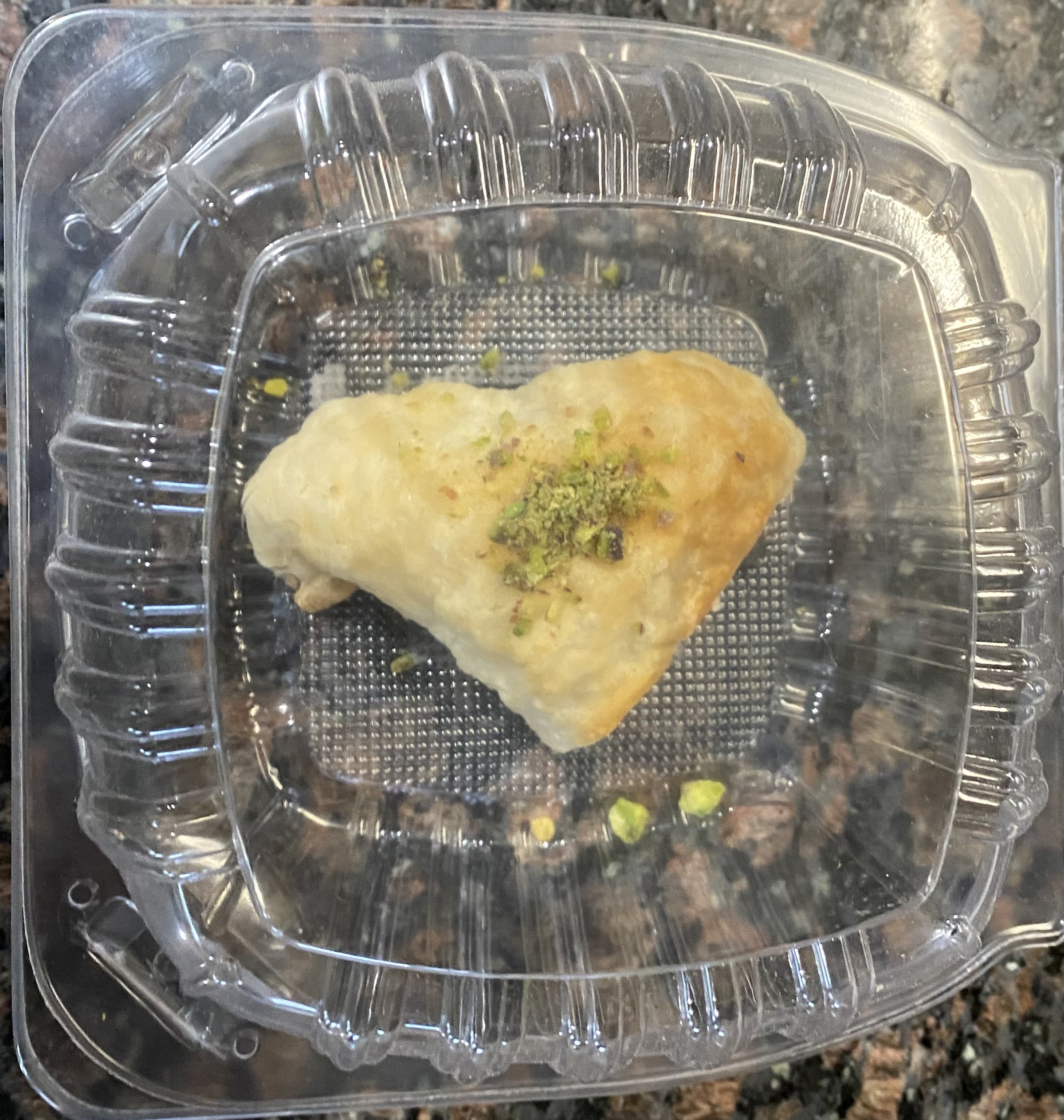 Order Baklava with Kashta (crema) food online from La Pizza And Mediterranean Kitchen store, East Los Angeles on bringmethat.com