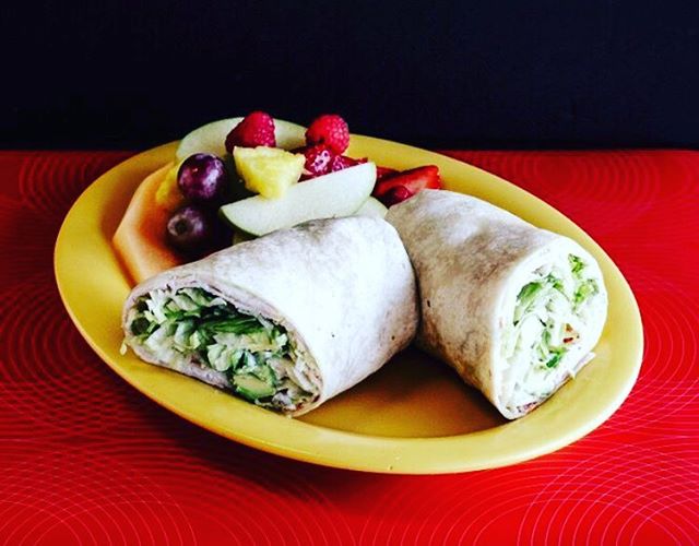 Order Turkey Avacado Wrap food online from The Cherry Pit Cafe store, Deerfield on bringmethat.com
