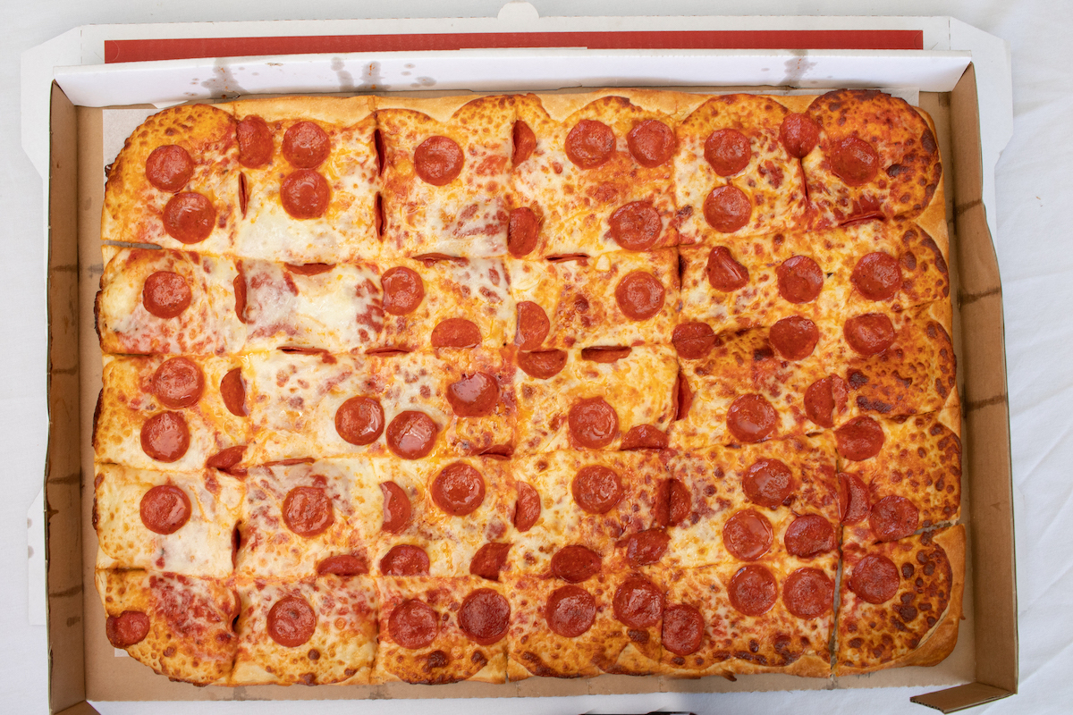 Order 26" x 18" Sheet Pizza food online from Emidio & Sons store, Akron on bringmethat.com